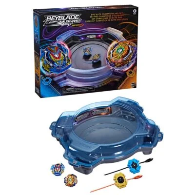 Beyblade Burst QuadDrive Magma Roktavor VS Gilded - F3337 - Hasbro - Real  Brinquedos