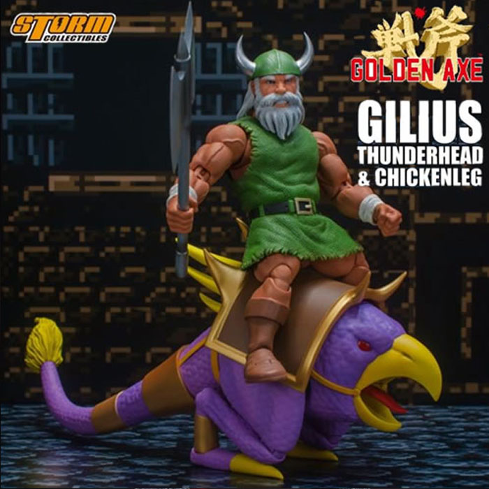 Golden Axe Gilius Thunderhead & Chickenleg