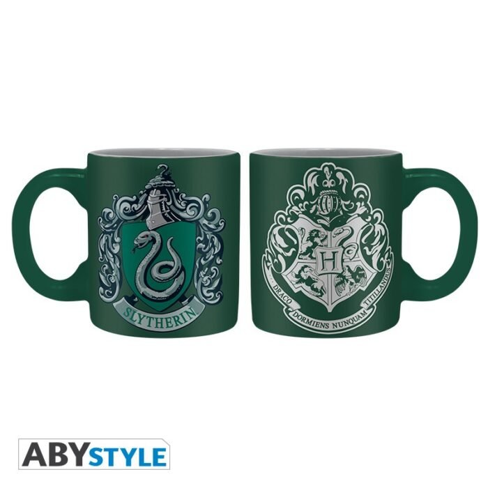 harry potter 2 espresso mugs slytherin and hufflepuff set 1