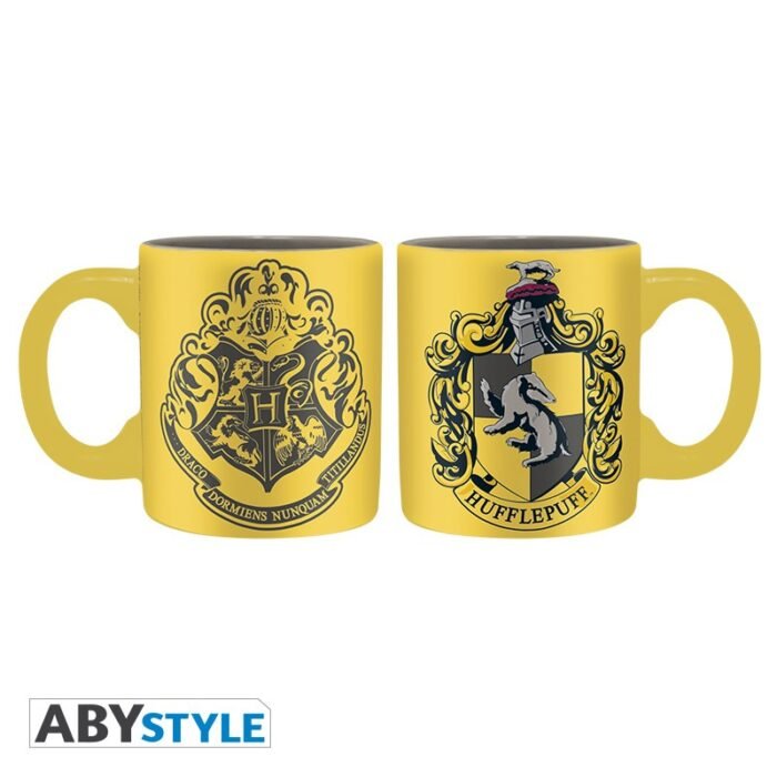 harry potter 2 espresso mugs slytherin and hufflepuff set 2