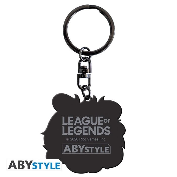 league of legends keychain poro 2