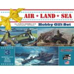 Air, Land and Sea Plastic Model Kit Gift Set 3 en 1